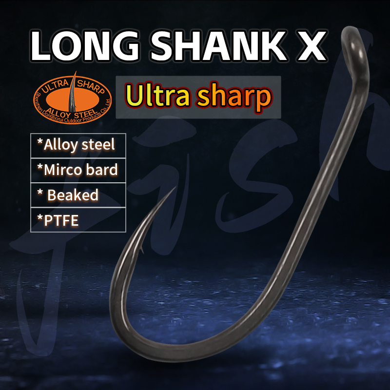Fishing Hook Assortment - 잉어 낚시 후크 긴 생크 마이크로