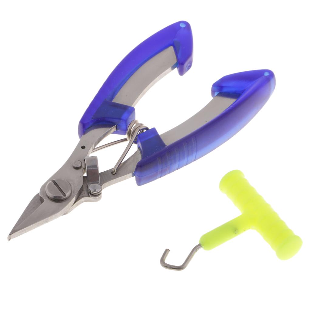 Fishing Hook Sharpener - 다기능 플라이어 낚시 가위 바닷물용 커터