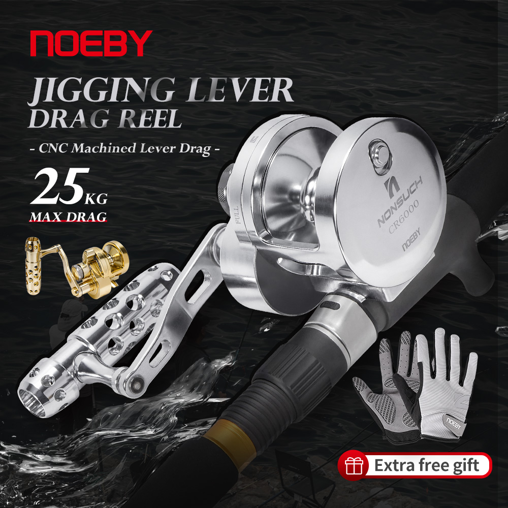 Daiwa Reel Bg - NOEBY 지깅 레버 드래그 낚시 릴,