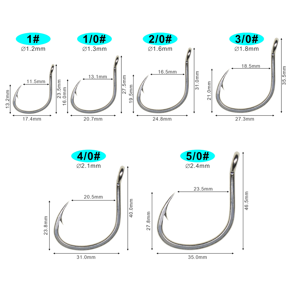 ICERIO 10개입, 무광택 틴 코팅 처리, 부식 방 - Fishing Hook Assortment 리뷰 및 가격