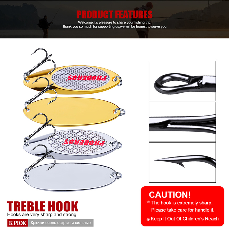 금속 재질의 낚싯대용 미끼, 3g~60g, 원거리 캐스 - Fishing Hook Treble 리뷰 및 가격