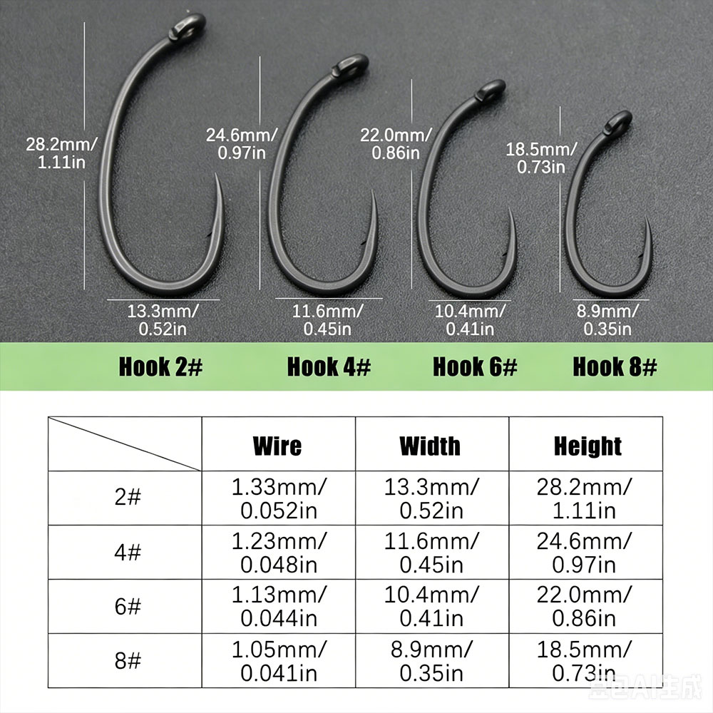 10개입 잉어 낚시 바늘 클로르 X 울트라 샤프 강력한 - Fishing Hook Assortment 리뷰 및 가격